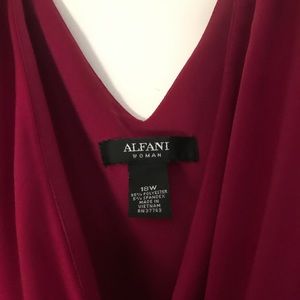 Deep Red Dress for Evening Out